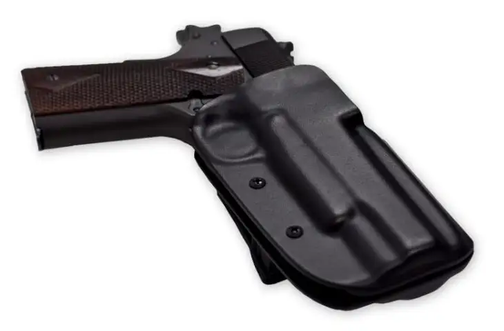 Blade-Tech OWB Holster, Sig GSR 1911 W. Rail, Tek-Lok, Right Hand, Blk.